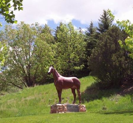 Sir Barton Memorial at Washington Park